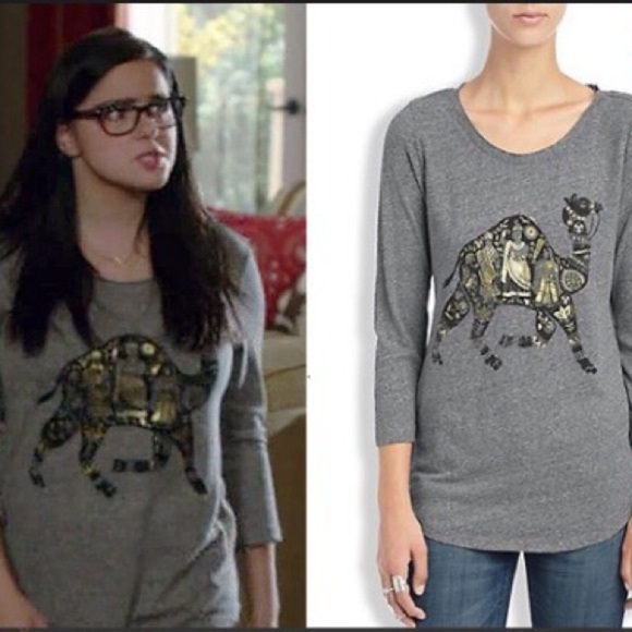 Lucky Brand Camel Top - Picture 2 of 5